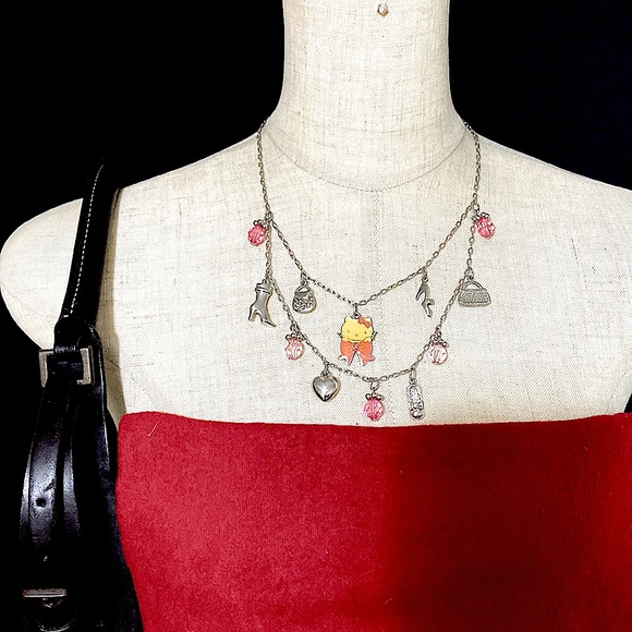 🖤2005💕Hello Kitty charms necklace - Picture 1 of 10